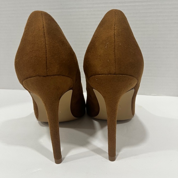 Charles By Charles David Pact Microsuede Pointed Closed Toe Stiletto Heel Pumps - Picture 4 of 8